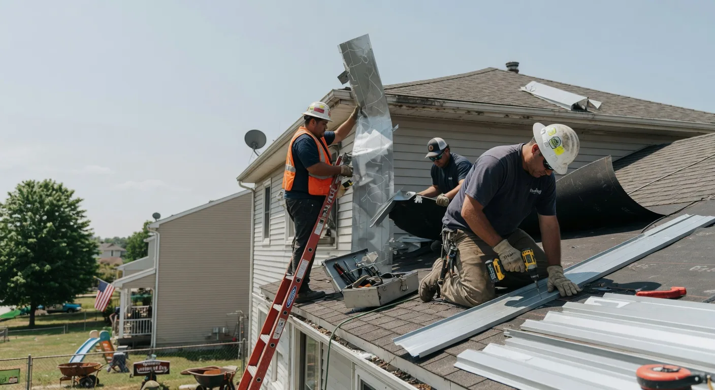 Storm Damage Metal Roof Repair in Port Hueneme Cbc Base, CA
